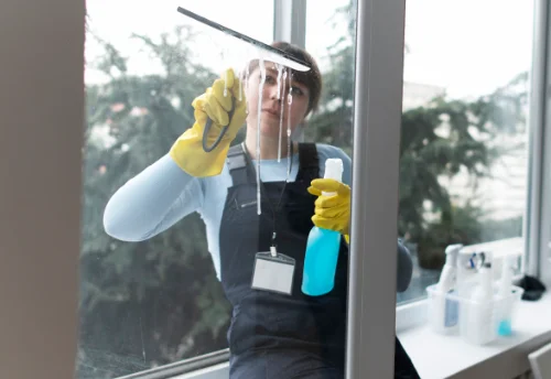 Nettoyage de vitres intérieures et extérieures à Saxel